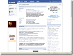 WEF Facebook